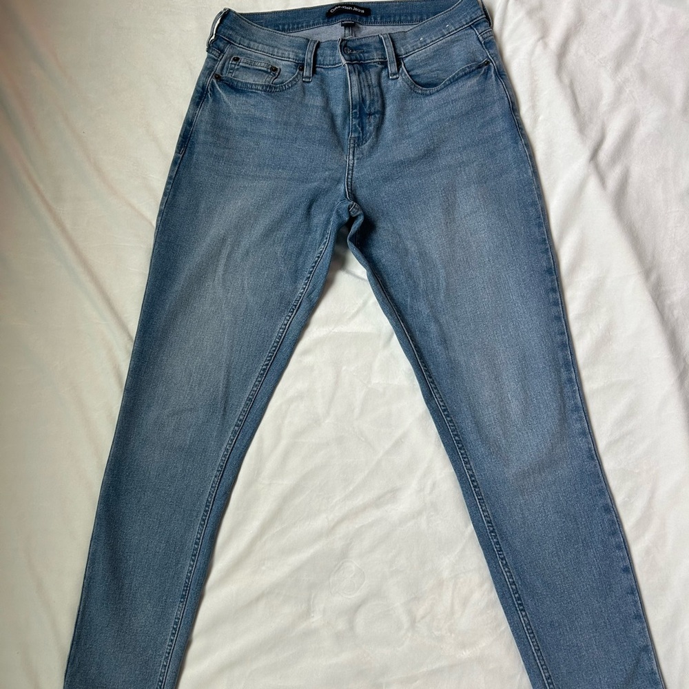 Calvin Klein Blue Skinny Fit Jeans